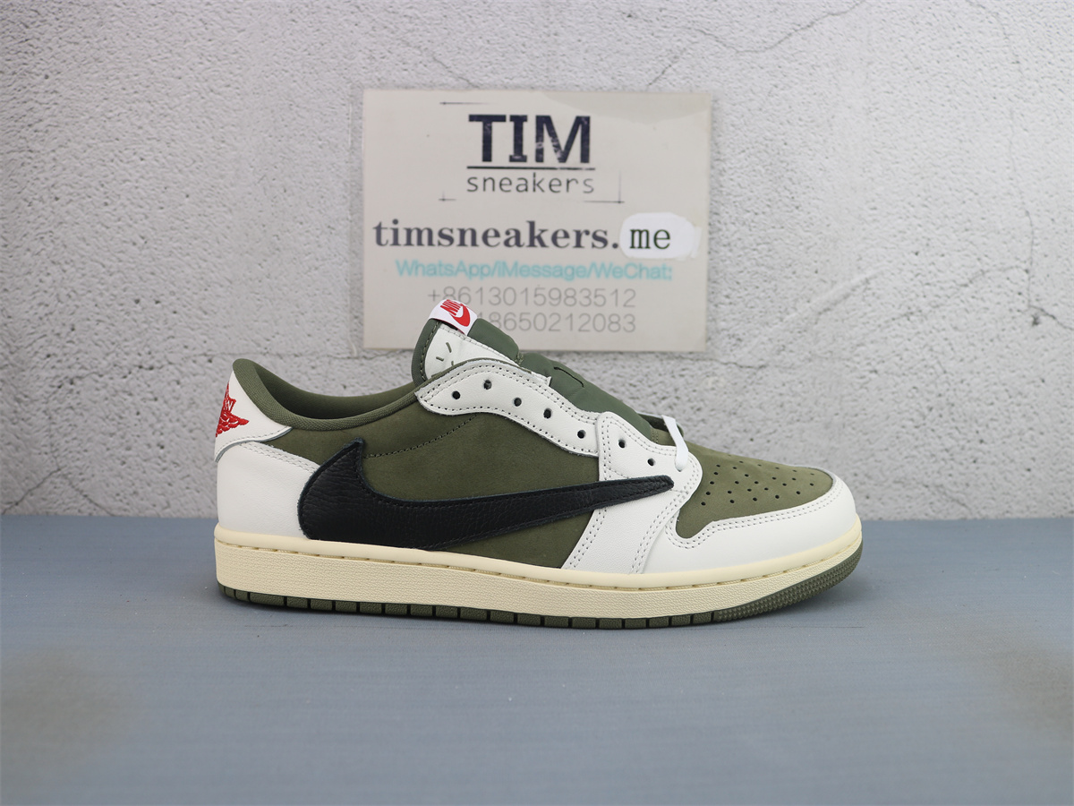 LJR Batch Travis Scott x Air Jordan 1 Low OG Medium Olive DM7866-200